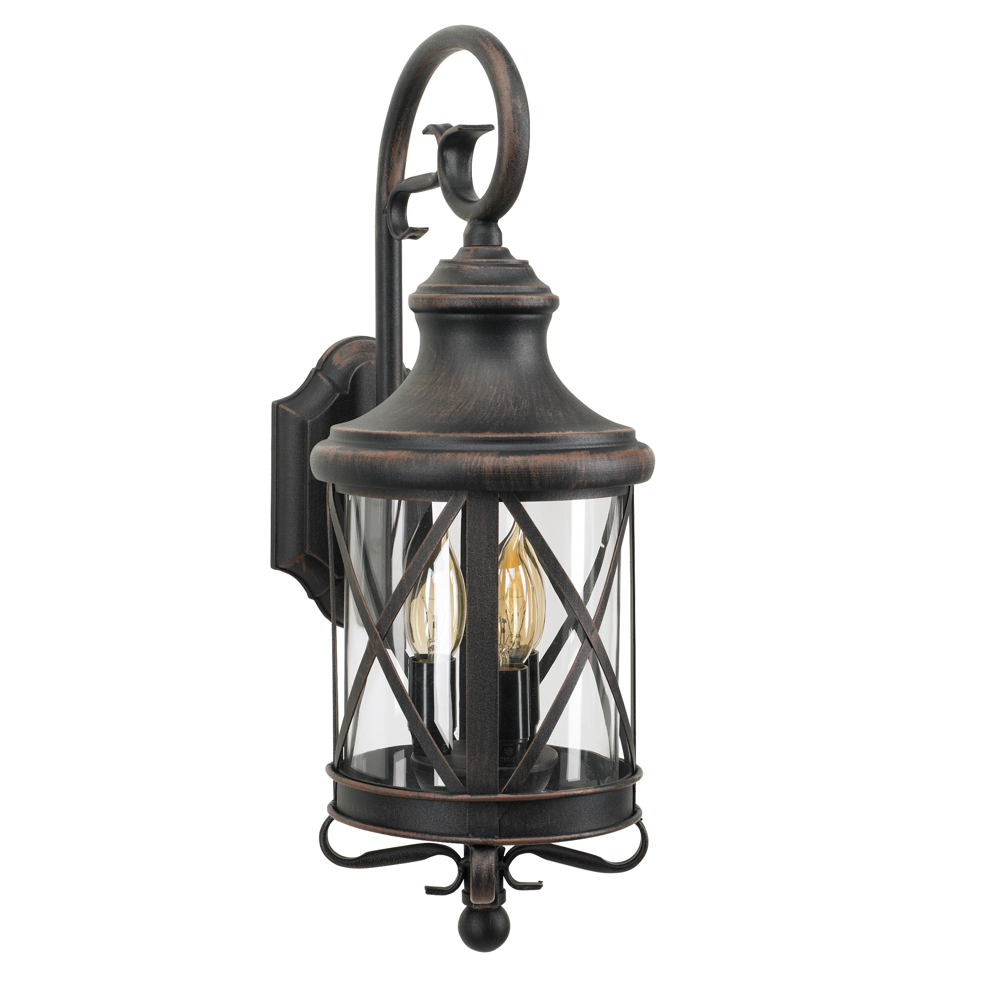 Romantica buitenlamp 3-lichts incl. led Romantica buitenlamp 3-lichts incl. led